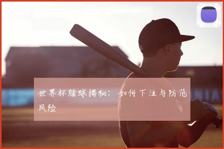 世界杯赌球揭秘:如何下注与防范风险