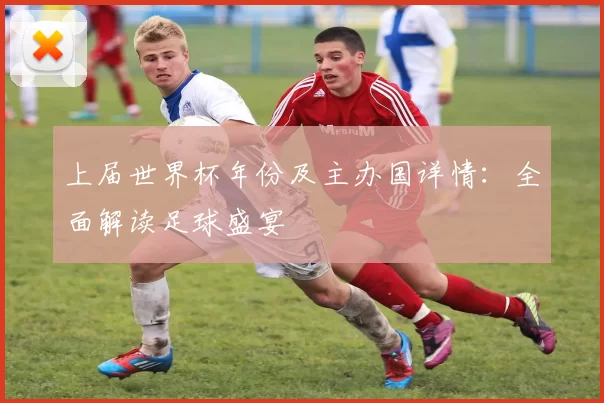 上届世界杯年份及主办国详情：全面解读足球盛宴